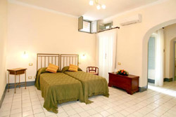 The bedroom of Spatulidda apartment
